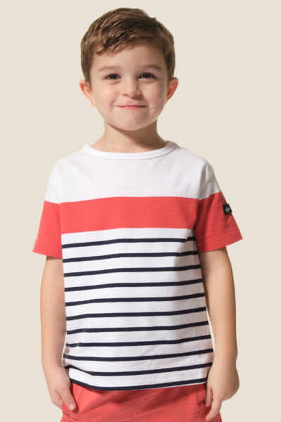 Tee-shirt garçon manches courtes Djenaro