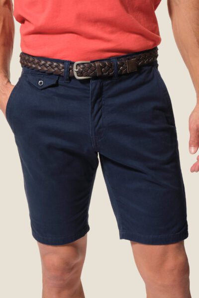 Francesco - Canvas Bermuda shorts 