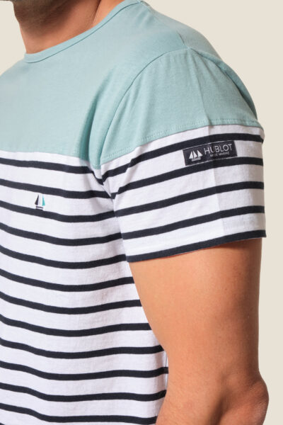 Tee-shirt col rond manches courtes Hiroki