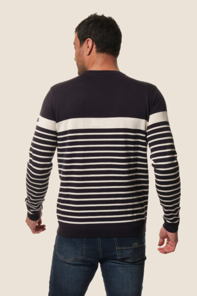 Pull marin rayé Dekster