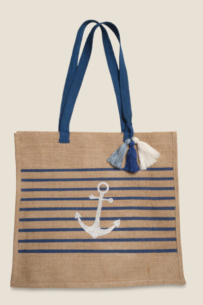 Sac cabas avec pompons Aussière