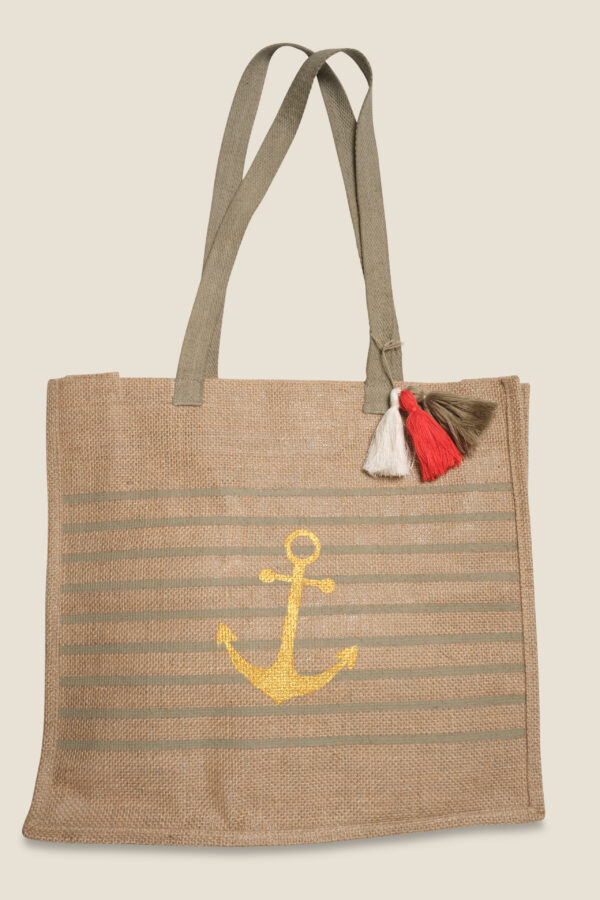 Sac cabas avec pompons Aussière