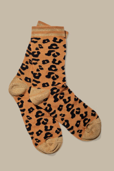 Chaussettes léopard adulte