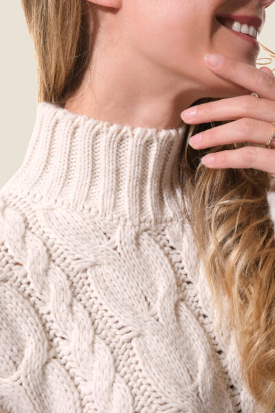 Pull col roulé Cochise