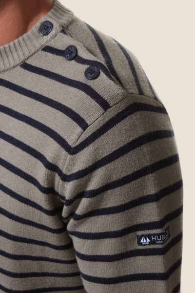 Pull homme col rond Hendaye