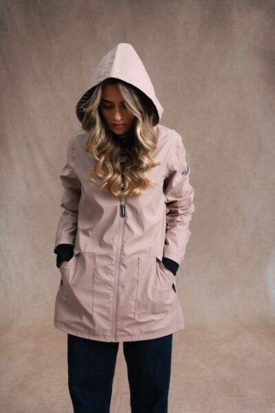 Ciré long femme doublé polaire avec manchons Dania