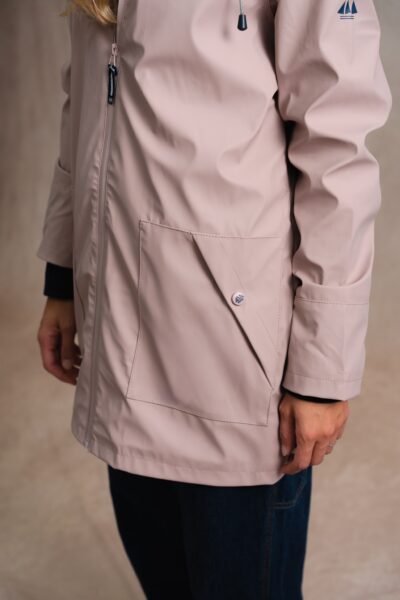 Ciré long femme doublé polaire avec manchons Dania