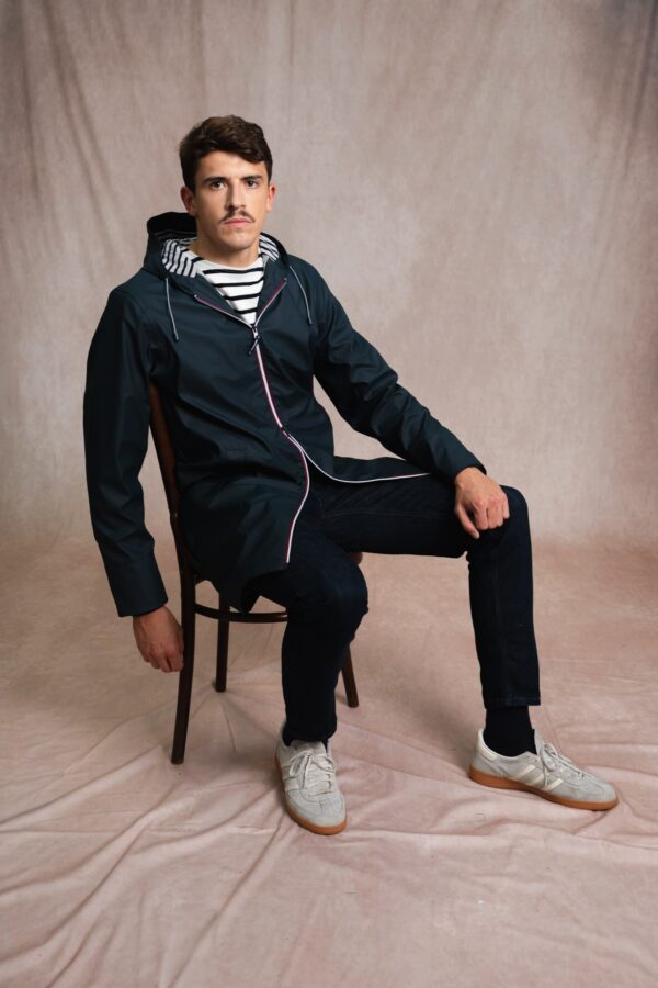 Ciré homme long doublé polaire Vito