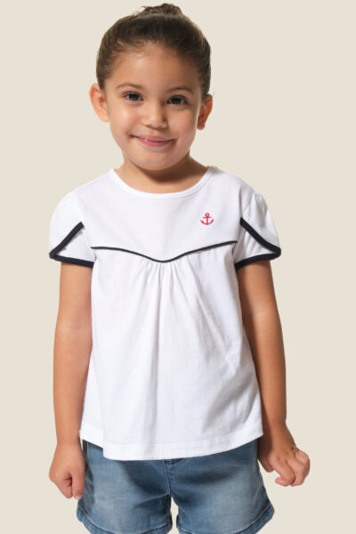 Dakomma girl's short-sleeved tee shirt