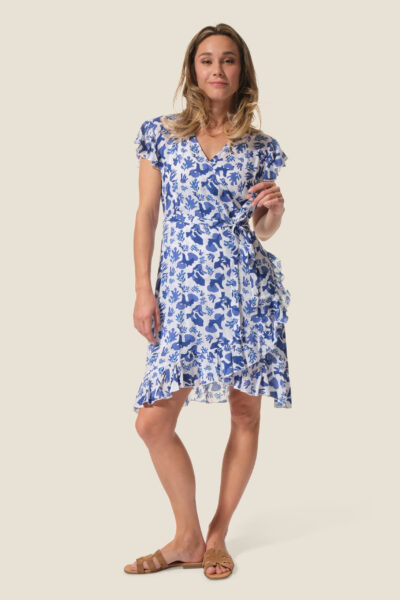 Robe portefeuille femme Gavalda