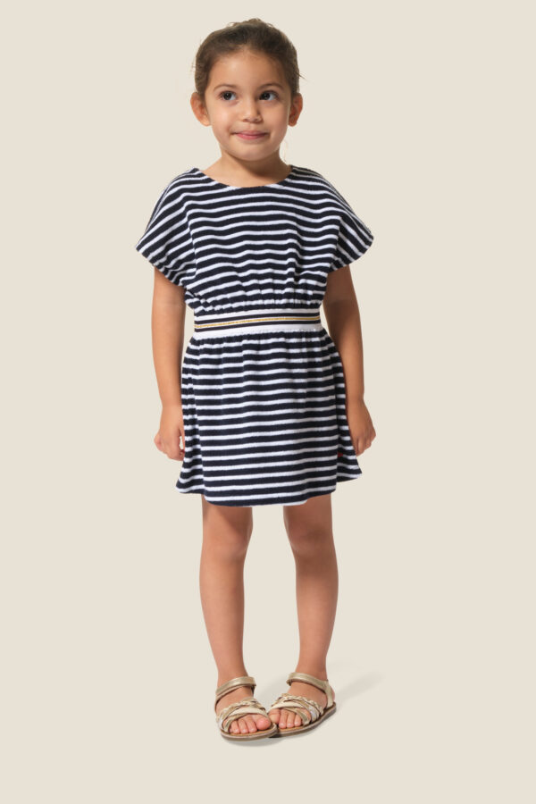 Girl's short-sleeved dress Opika