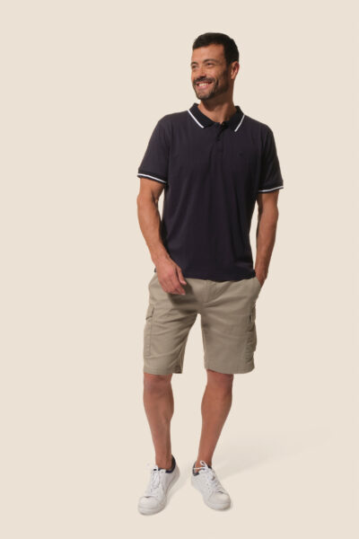 Bermuda pour homme avec poches Aumaric Hublot Mode Marine