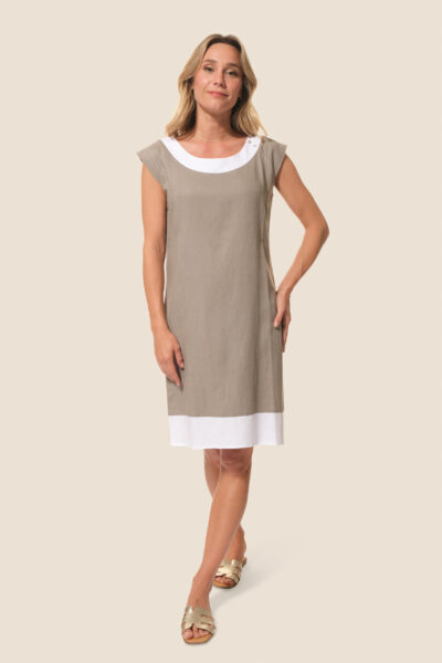 Robe femme manches courtes Louna Hublot Mode Marine