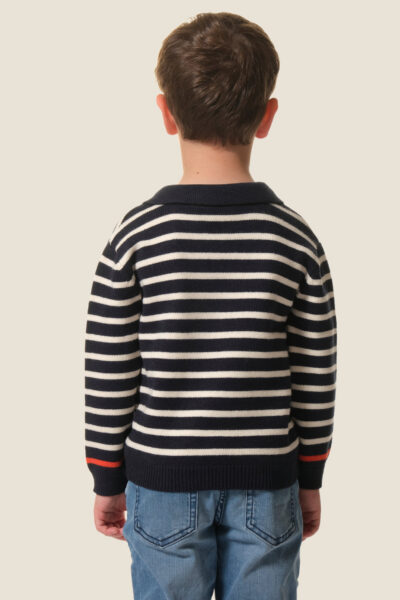 Pull garçon avec col Baggy