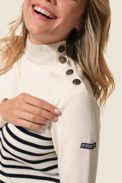 Femme col cheminée Elonie