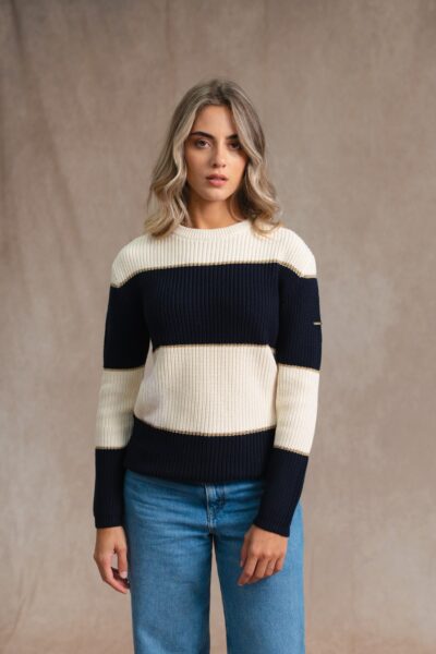 Pull femme col rond Zambia