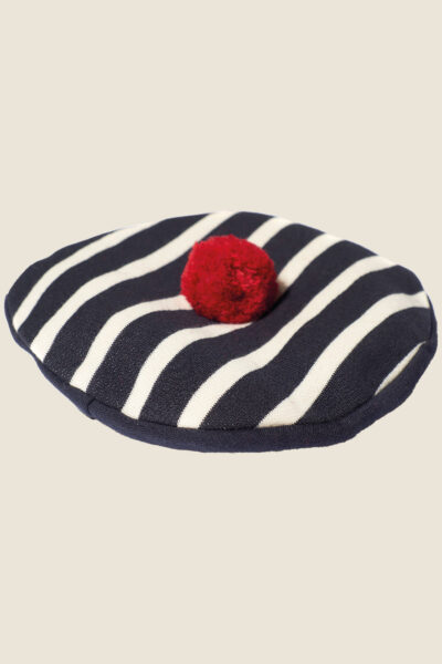 Béret mixte bébé avec pompon Lulu