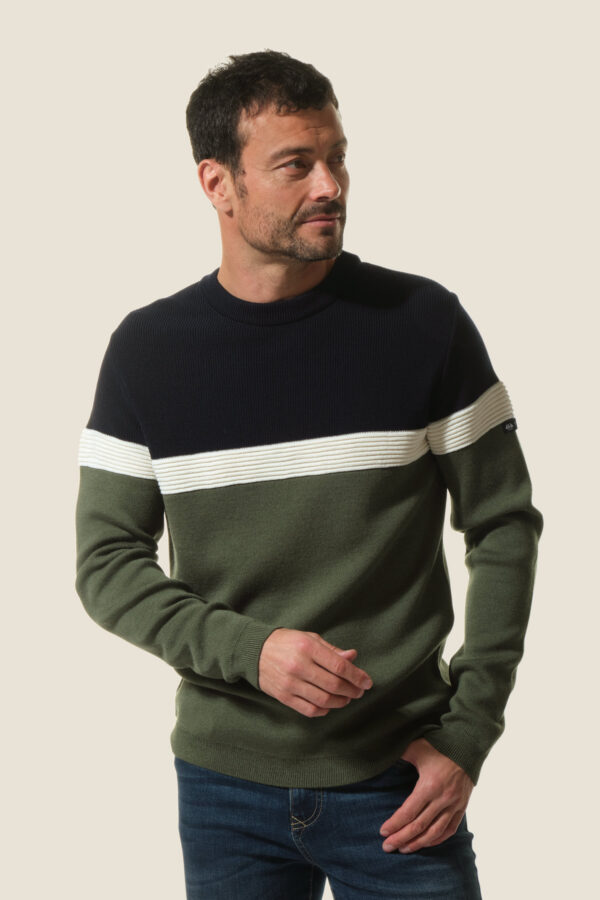 Pull homme col rond Erbin