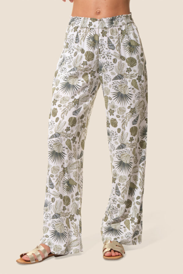 Pantalon femme VISCOSE imprimée Joanna