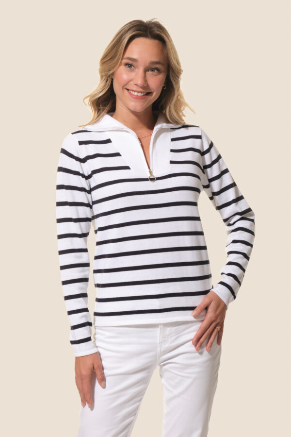Pull femme col camionneur Vanessa