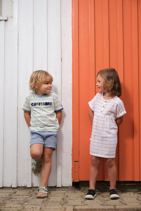 Robe fille manches courtes Boheme