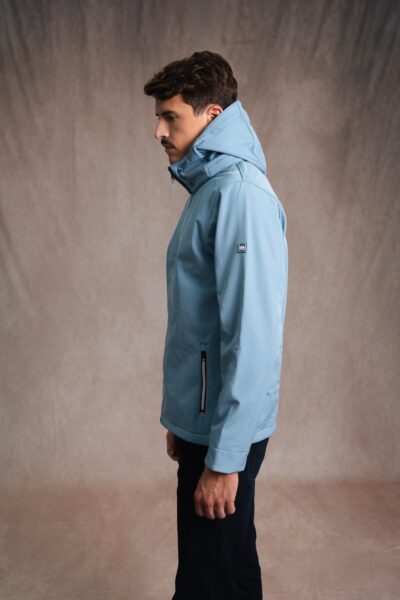 Veste softshell homme zippée avec capuche amovible Jason