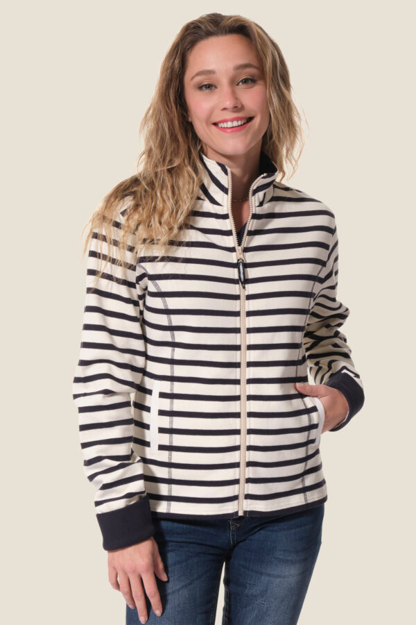 Veste femme rayée Mesange