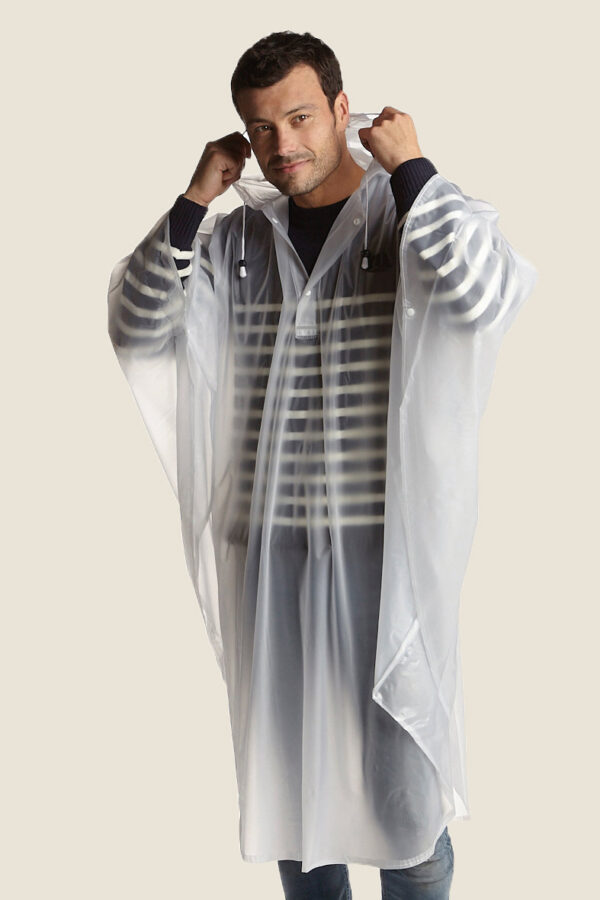 Cape imperméable mixte transparente Chaloupe