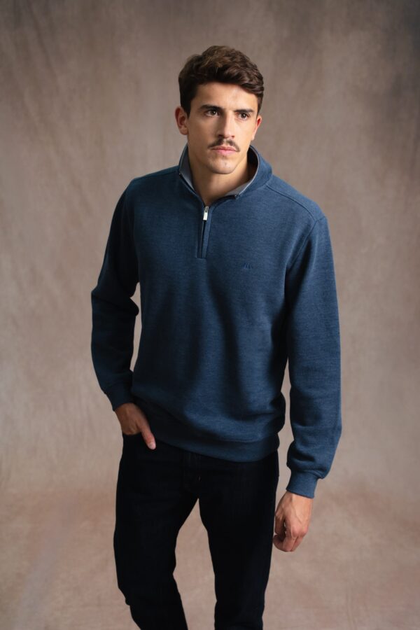 Sweat homme en côte américaine Gaston