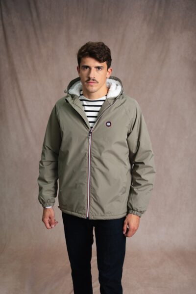 Coupe-vent imperméable homme doublé sherpa Antoine