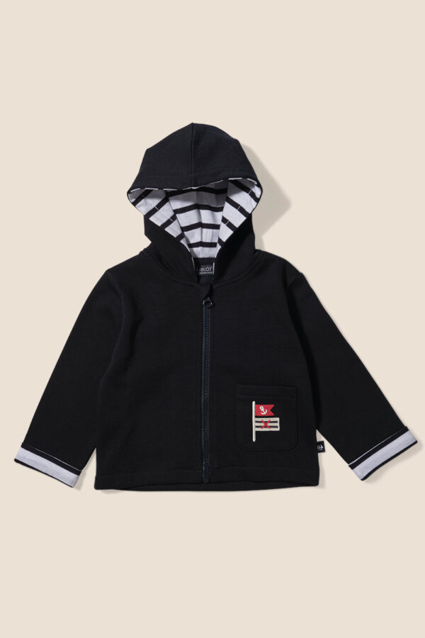 Veste bébé garçon zippée Cappy