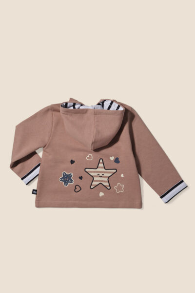 Veste bébé garçon zippée à capuche Cappy