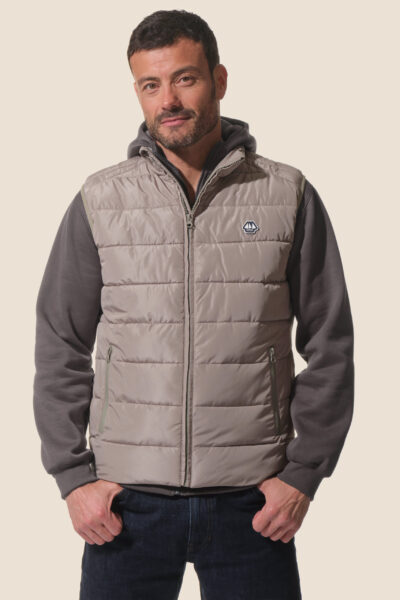 Doudoune homme zippée sans manches Ulysse