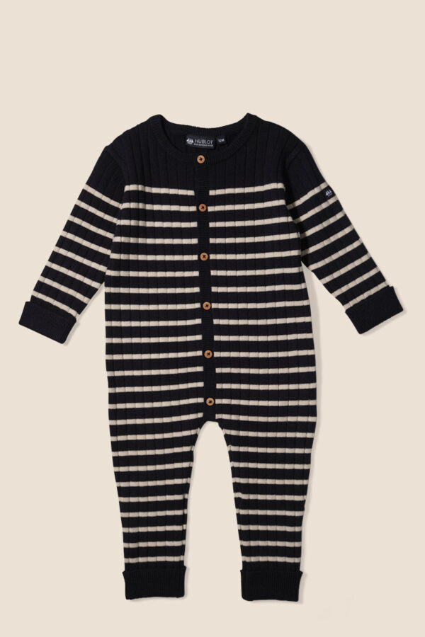 Combinaison bébé garçon en maille Lucien