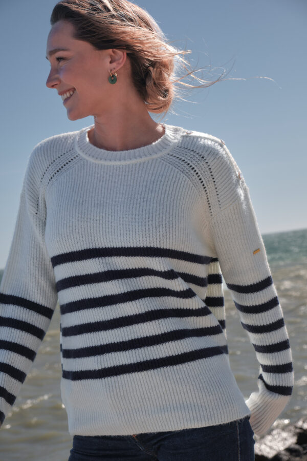 Pull femme col rond Michelle