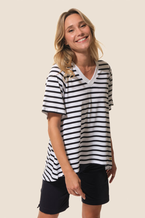 Tee-shirt femme manches courtes Edith