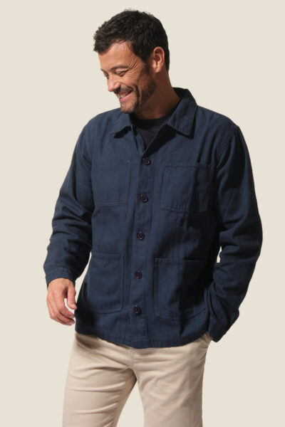 Veste homme en toile style pêcheur Belton