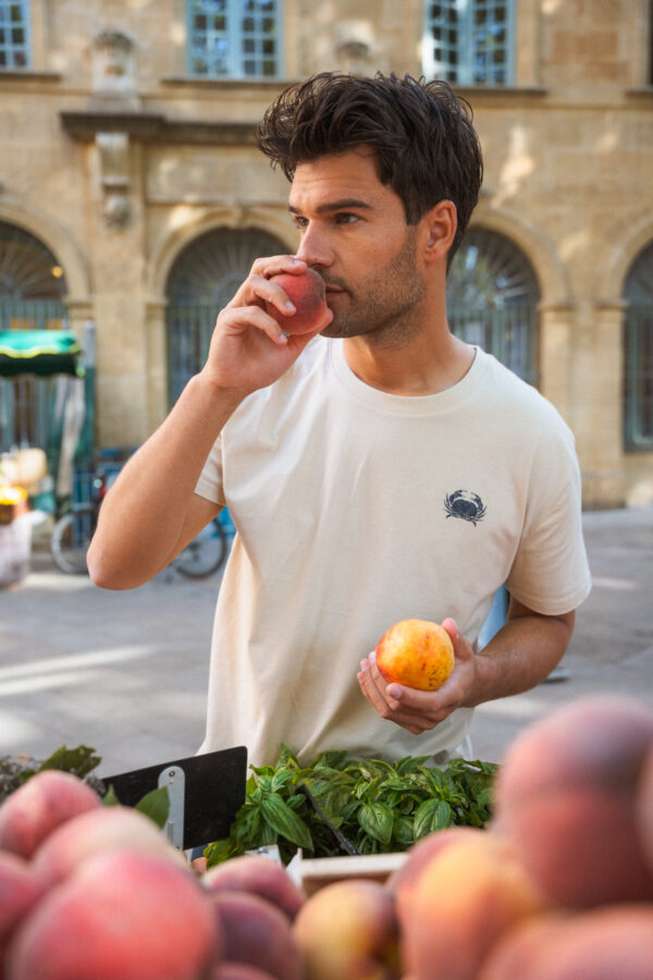 Tee-shirt homme en jersey Crew