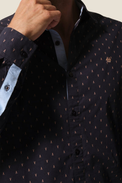 Chemise homme avec imprimé all over Achille