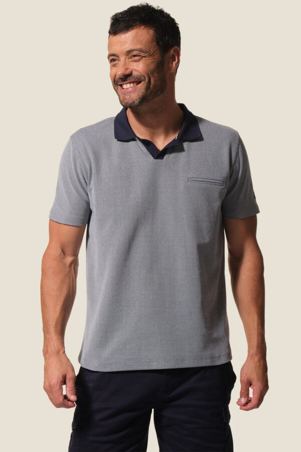 Polo homme en maille Dixon