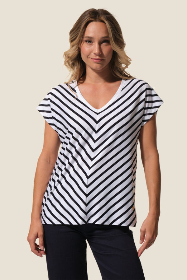 Tee-shirt femme manches courtes Janice