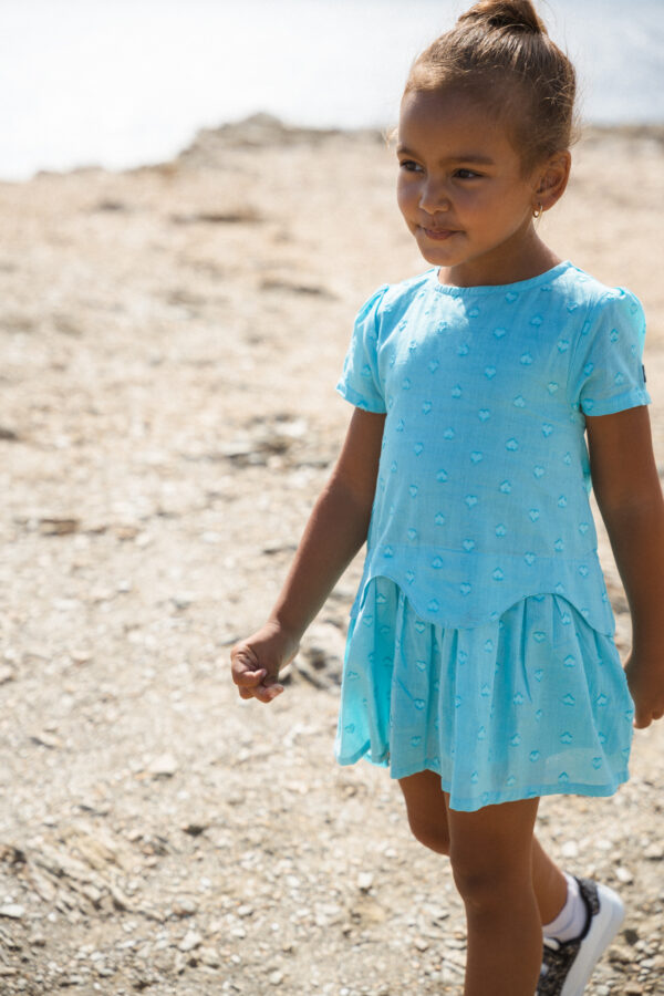 Robe fille manches courtes Celenia